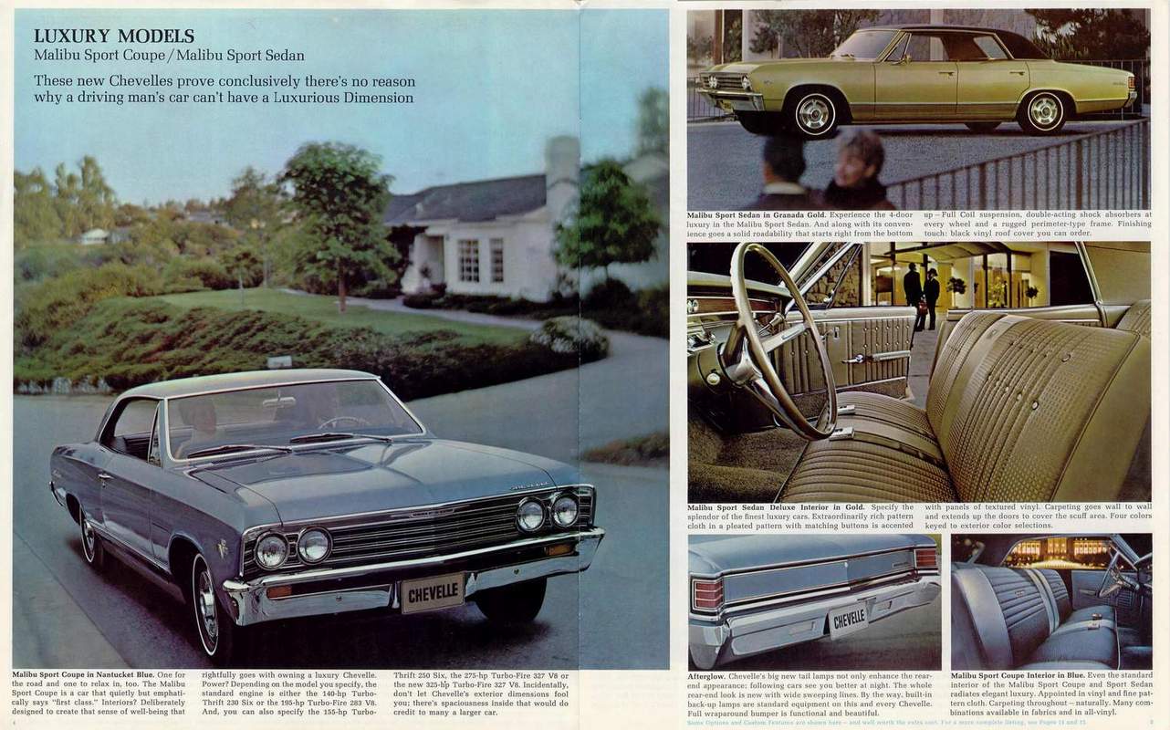 1967 Chev Chevelle Brochure Page 1